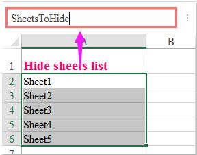Hướng dẫn cách tự động ẩn các sheets cụ thể khi mở tệp Excel